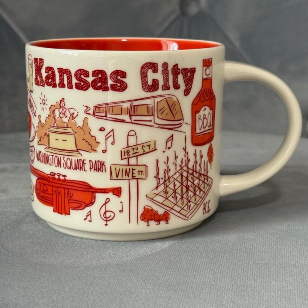 STARBUCKS Kansas City Been There Series Mug